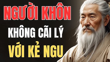 CỔ NHÂN DẠY - NGƯỜI KHÔN KHÔNG CÃI LÝ VỚI KẺ DẠI | Triết Lý Sống