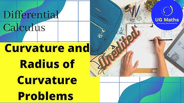 Differential Calculus|| Curvature and radius of curvature problems