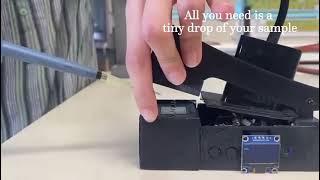 Spectrophotometer Testing Process Explained #tech #spectrometer #lab #machine 