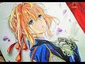 Drawing- Violet Evergarden (fan art) #3 #VioletEvergarden #Drawinganime