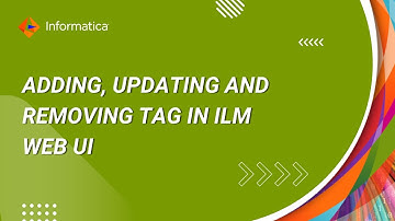 How to Add, Update and Remove Tag in ILM Web UI