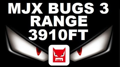 MJX Bugs 3 RANGE TEST Jumper T8SG V2 FXT MARS FPV CAMERA Test Review