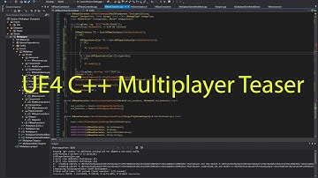UE4 C++ 4.19: Multiplayer Teaser