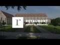 Drone  images impressionnantes de labbaye de royaumont  the abbey of royaumont