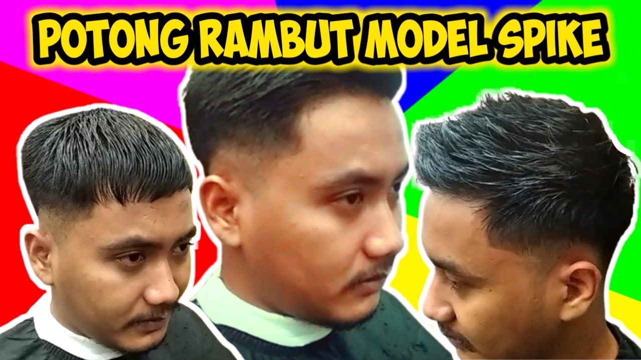 POTONG RAMBUT MODEL SPIKE YouTube