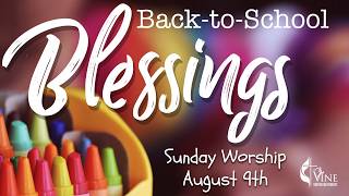 Worship @ The Vine (9:00am) | August 9, 2026