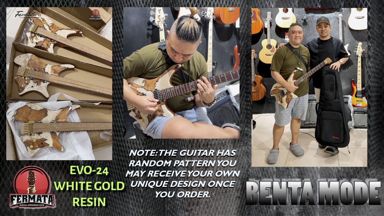 BENTA MODE | -EVO 24 WHITE GOLD RESIN SOLD BY SIR IAN SOLID CUSTOMER NATIN..