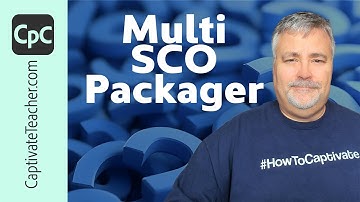 Adobe Captivate - Using the Multi SCO Packager