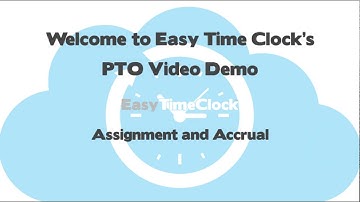 PTO Accrual Video