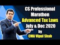 CS Professional Advanced Tax Laws Marathon for July & Dec 2020 Exam
