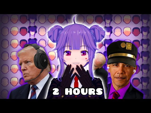 Presidents gaming with Lyza 2 HOUR Compilation! class=