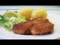 Стейк Зубатки жареный в сухарях. Очень вкусно!