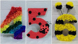 DIY Number Standee