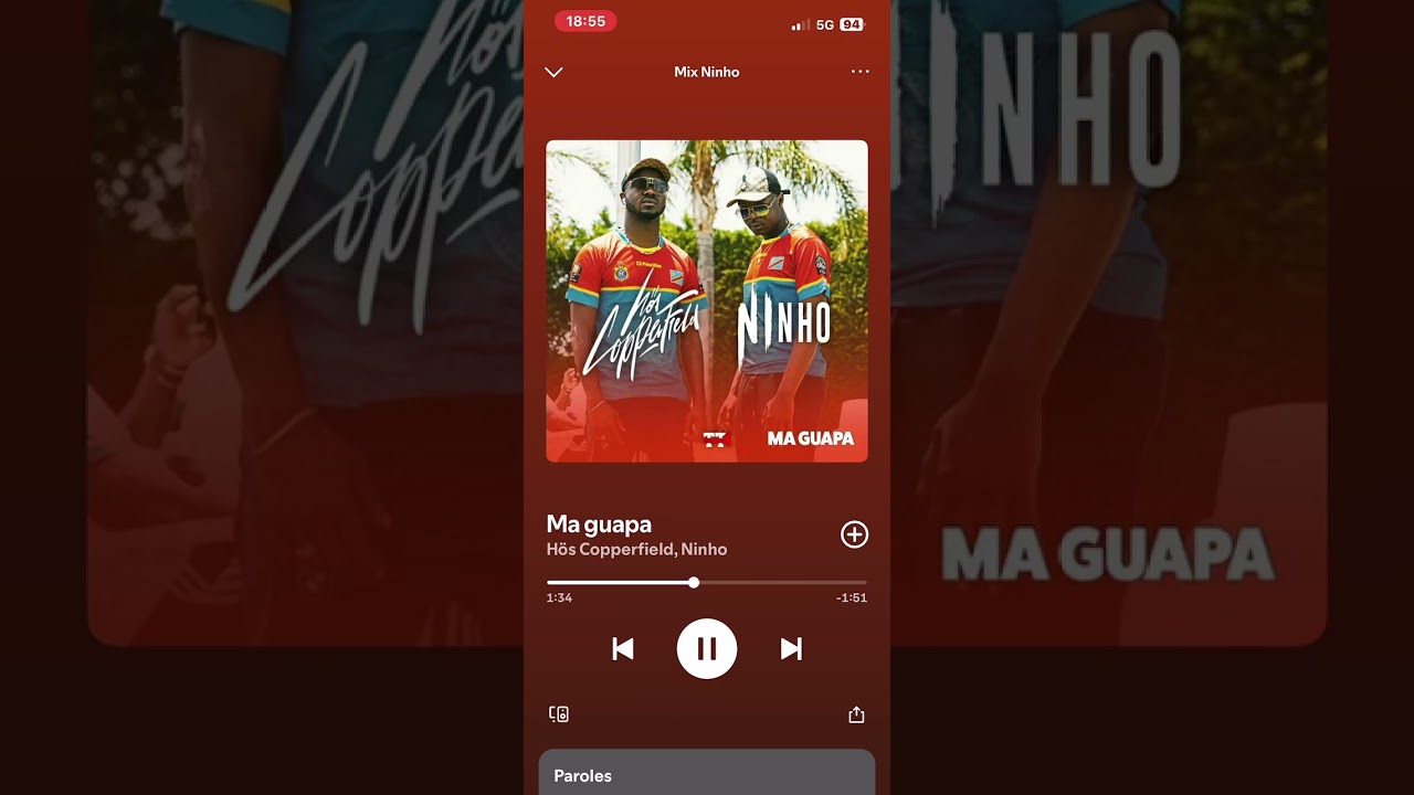 Hos Copperfield Ft Ninho - Ma Guapa ( Speed Up )
