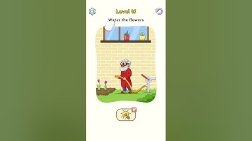 Dop 5 : Delete one part | level 16 | Water the flowers | #dop5