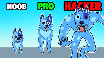 NOOB vs PRO vs HACKER en DOG EVOLUTION !! - DeGoBooM