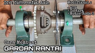 MEMBUAT GARDAN RANTAI‼ATV, Go Kart, Motor Roda 3
