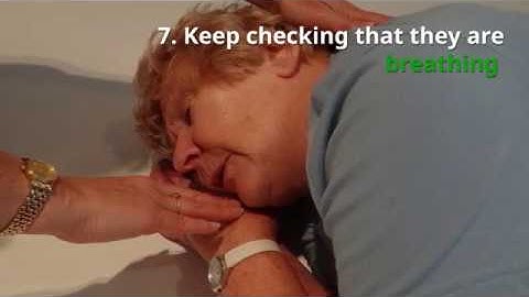 The Recovery Position: 7 Steps
