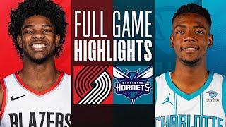 Charlotte Hornets vs Trail Blazers Full Game Highlights | Apr 3 | NBA Regular Season 2024