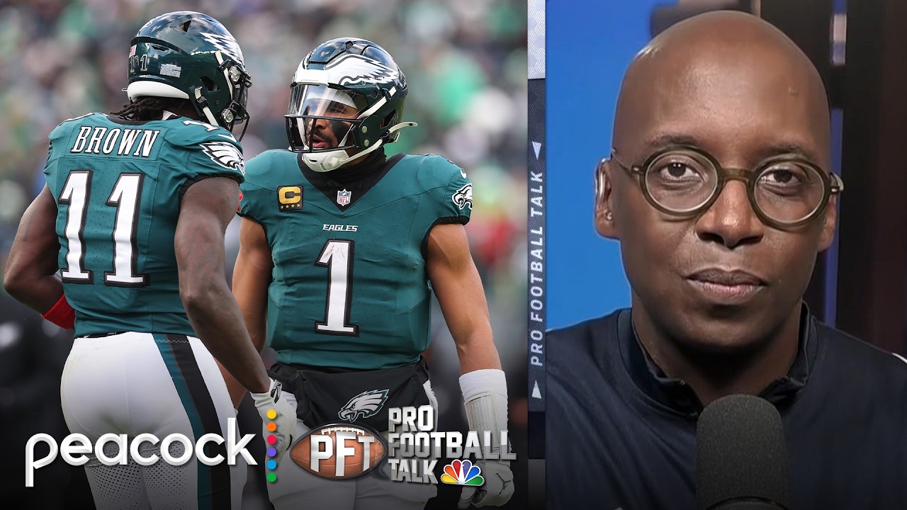 Examining 'dysfunctional’ A.J. Brown-Jalen Hurts relationship | Pro Football Talk | NFL on NBC