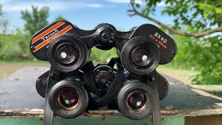 Tecnar by Swift 8x40 review vintage binoculars бінокль lornetka fernglas