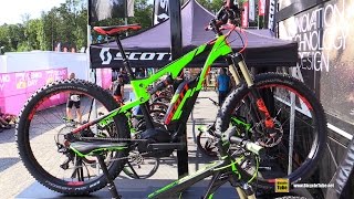 2016 Scott E Genius Plus Electric Mountain Bike - Walkaround - 2015 Eurobike Demo Day