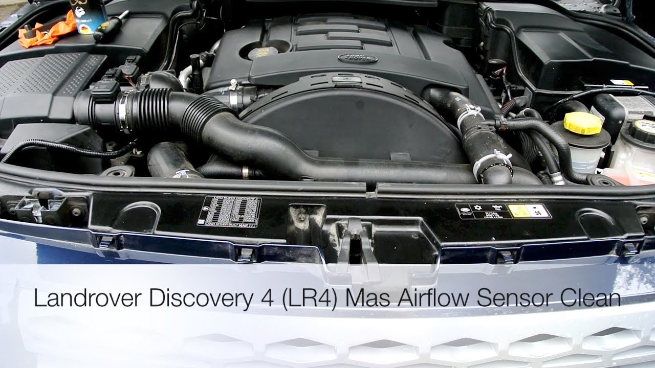 Landrover Discovery 4 (Lr4) Mass Airflow Sensor Clean - Youtube