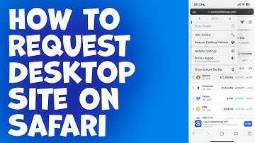 How to Request Desktop Site on Safari on iPhone