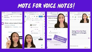 Mote Micro Tips Compilation: Mote for Google Docs, Forms, and Slides #edtech #quicktips #techtips