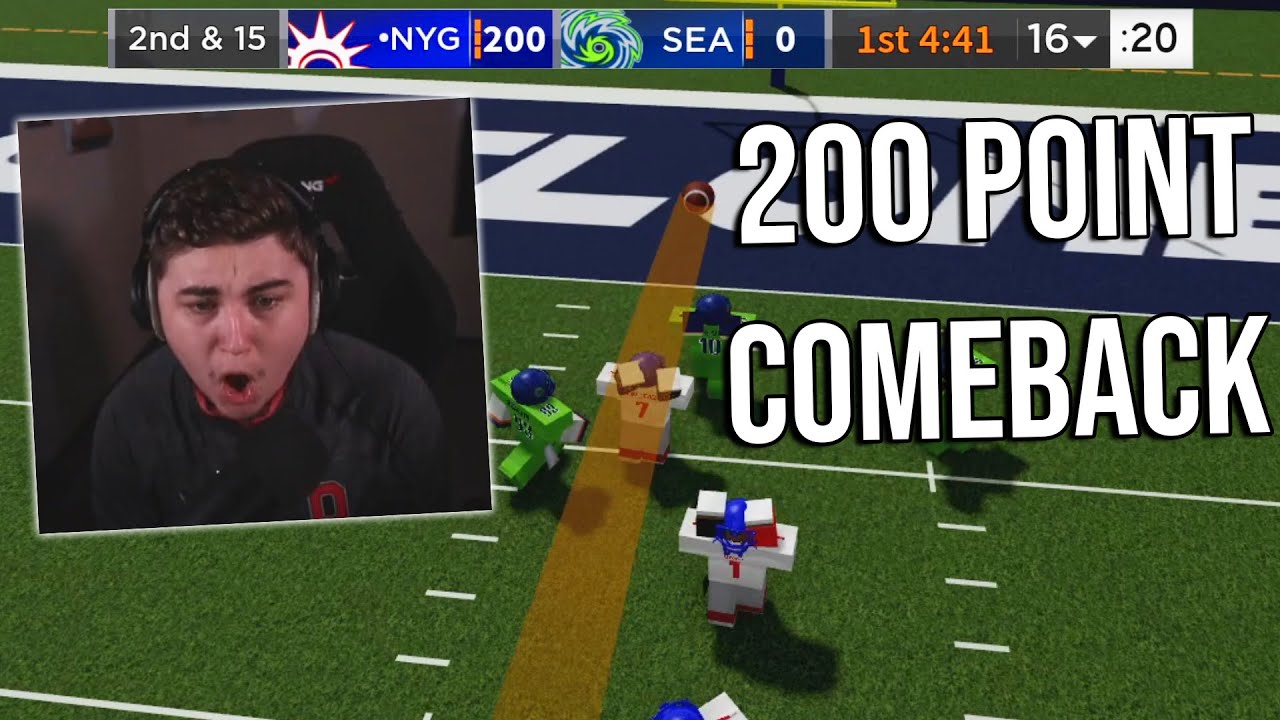 THE 200 POINT COMEBACK! (Football Fusion Funny Moments) - YouTube