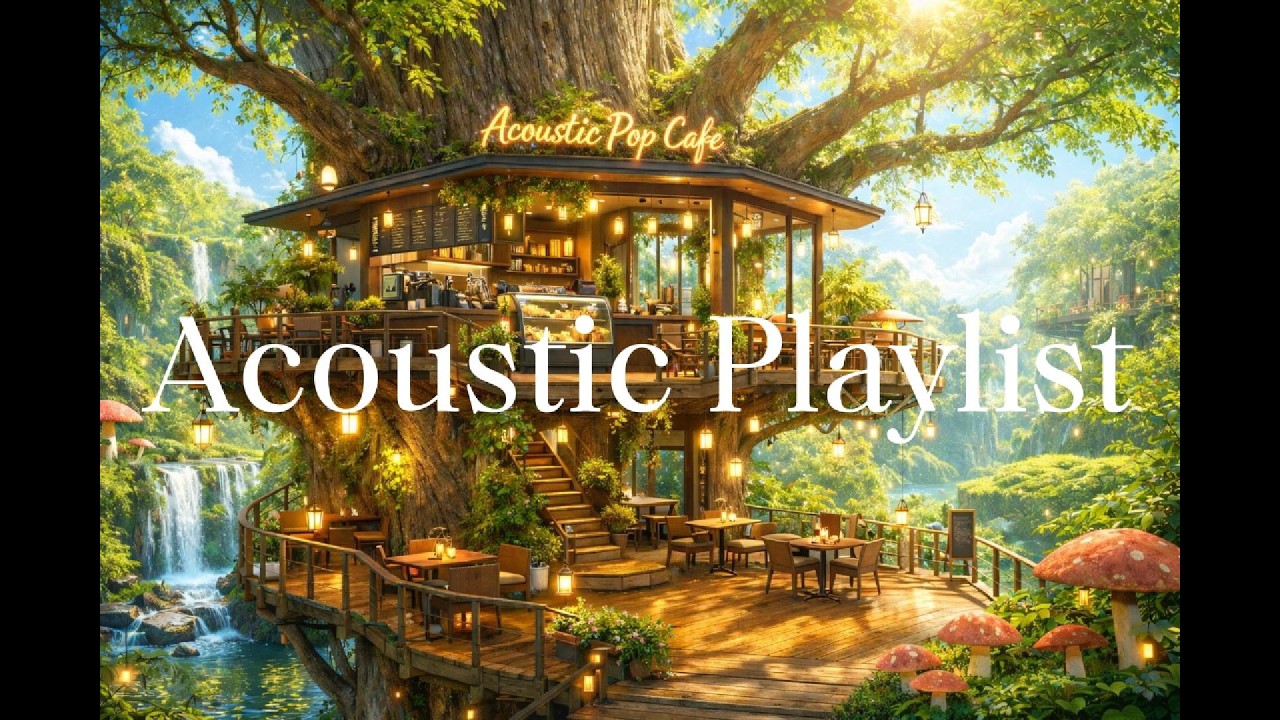 [PlayList] 카페 음악 1시간 공부·힐링 어쿠스틱 팝송 |  1 Hour Study & Relax Guitar Playlist