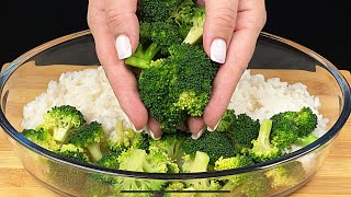 I cook this broccoli three times a week! Dinner in 10 minutes! Delicious and easy❗️