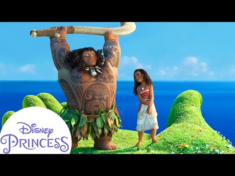 The Ocean Chose Me - Maui Moana Disney Movie Character Maui and