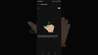 Auto Ear pickup call and Gesture answer call app Review 2022 Automatic call receive trick #auto screenshot 4