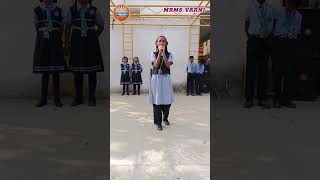 MRMS Varni: Assembly talk by Snehita from Grade-8.