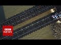 Is this the world's most dangerous commute? - BBC News