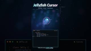 I Coded a Glowing Jellyfish That Follows Your Cursor | JavaScript Canvas