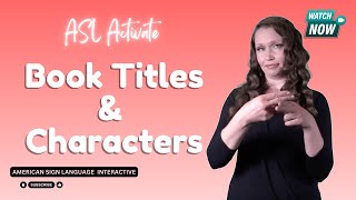 Titles, ASL Fingerspelling Practice FS1U3TC10 #aslinteractive