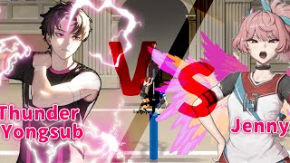 Yongsub Nishikawa cards vs Jenny |• TSC •|