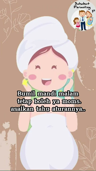 BOLEHKAH BUMIL MANDI MALAM‼️