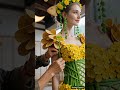 🌼 Wearing Springtime! This Bamboo & Flower Dress Amazes the World#YouTubeShorts#匠人精神 #创意