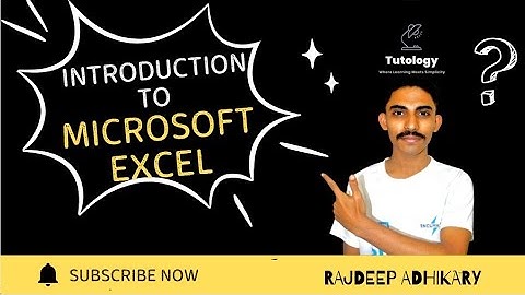 Introduction to Microsoft Excel for Beginners | Excel Basics to Advanced Part 1