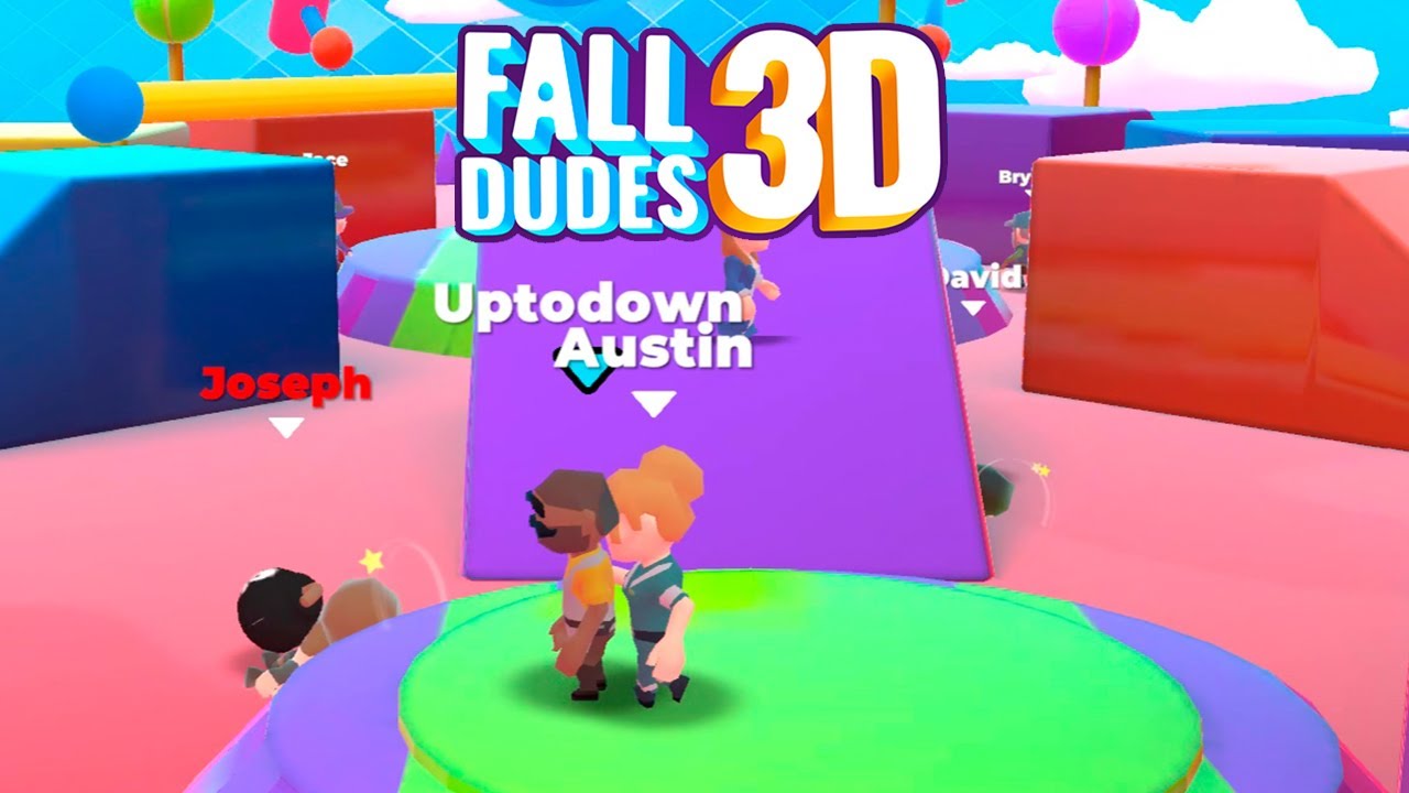 Fall Dudes 3d Fall Guys Clone New Art Style 1 1 0 Gameplay Youtube - roblox player uptodown