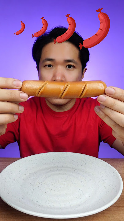 MAKAN SOSIS BERBAGAI UKURAN