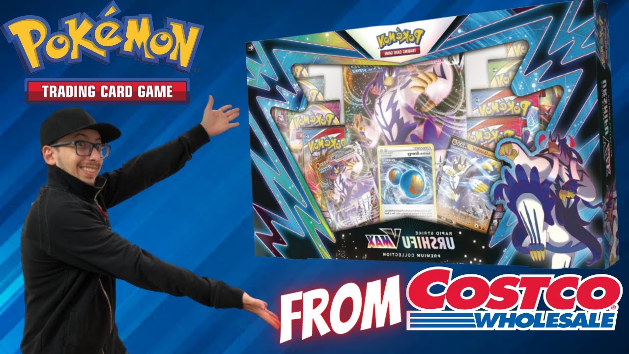 Rapid Strike Urshifu V Max Special Collection Costco Exclusive Pokemon Cards YouTube