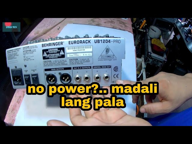BEHRINGER UB1204-FX-PRO【通電確認のみ・ジャンク】 BEHRINGER UB1204-FX-PRO【通電確認のみ・ジャンク】 BEHRINGER