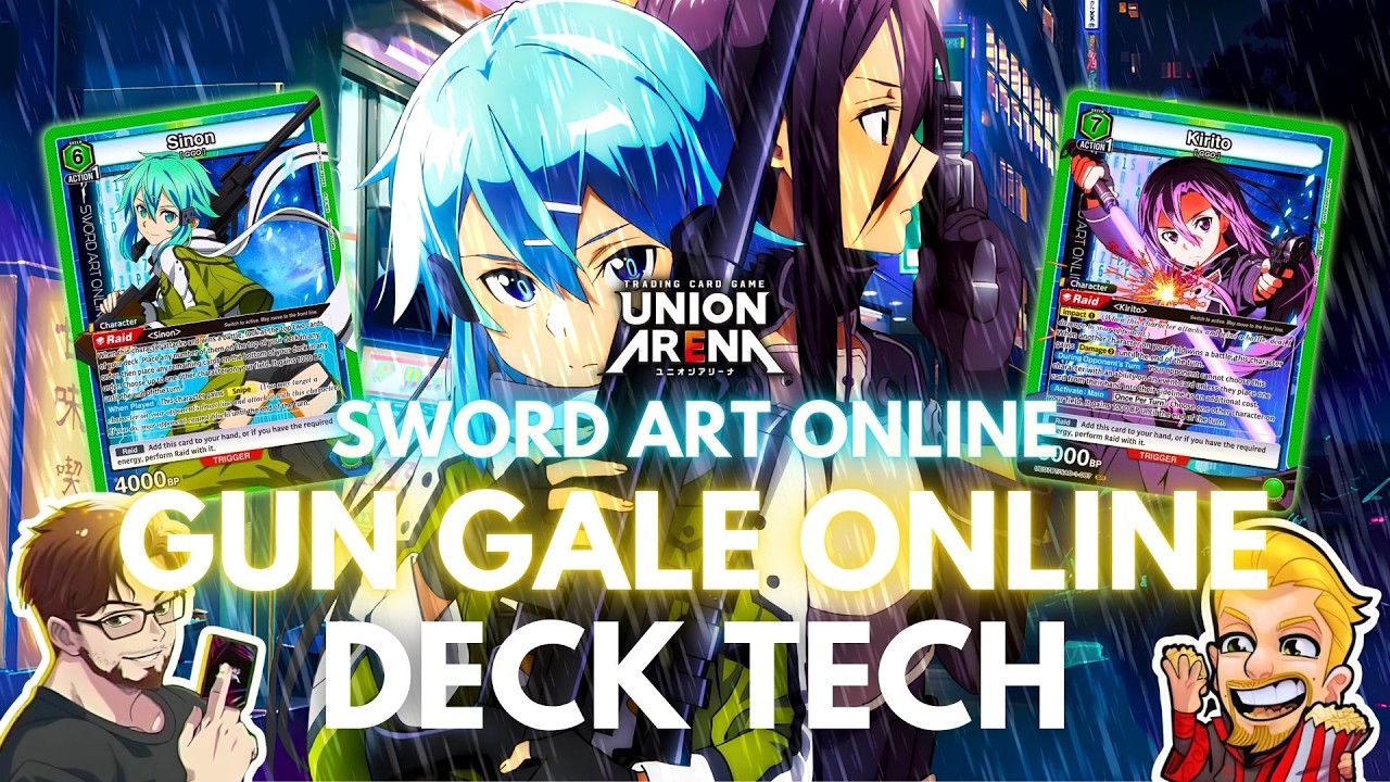 UNION ARENA SAO GGOデッキ GUN GALE ONLINE (GGO) Deck from Sword Art Online - Union Arena