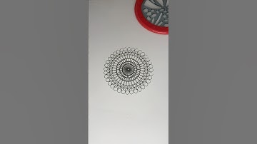 Quick Spirograph Art That Satisfies ASMR Needs: Pure Satisfaction #spirograph #asmr #shorts #viral