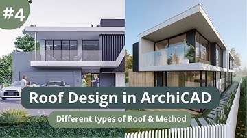 Roof Design in ArchiCAD #4 | ArchiCAD For Beginners Series