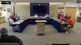 Mahomet-Seymour Board of Education Study Session August 3rd at 6:30pm